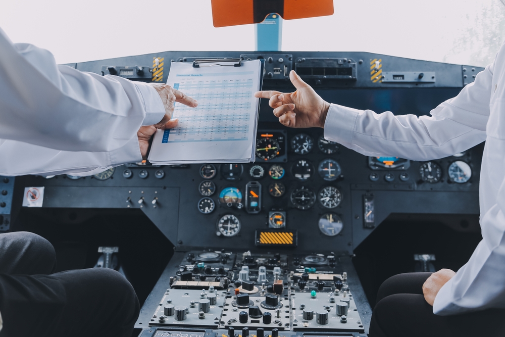 pilot in-flight duties