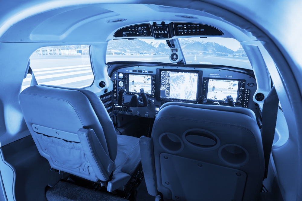 flight simulator for pilot training